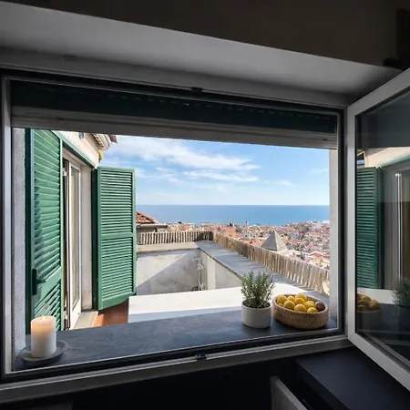 L&r - Centro Storico, Parcheggio, Terrazza Panoramica - La Cima Della Pigna Apartmán Sanremo